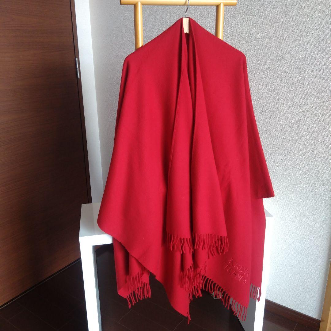 ポンチョショールcashmere