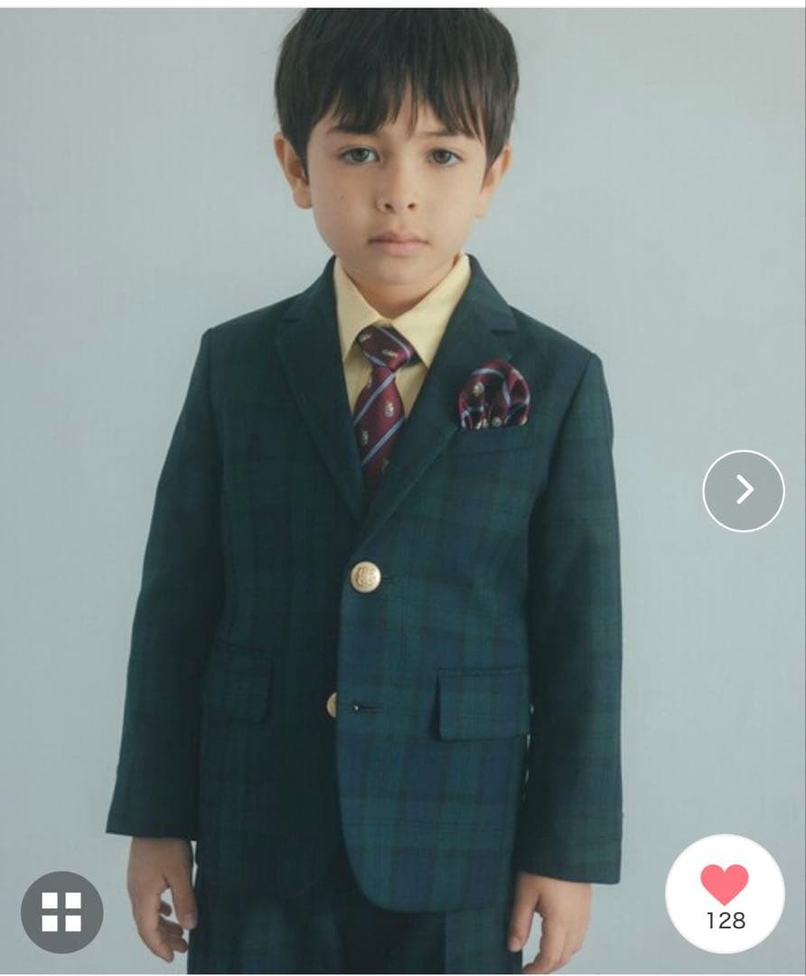 gleen label キッズ　スーツセット