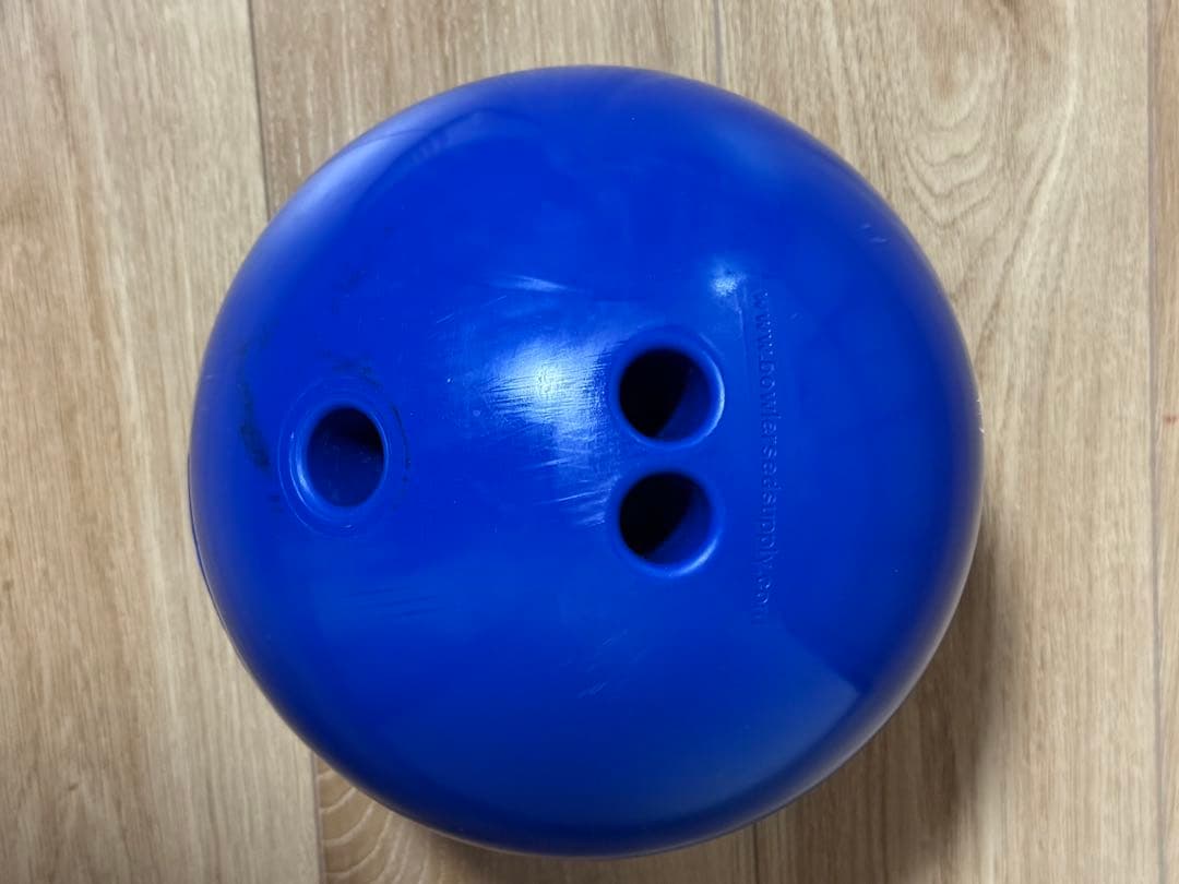 ボウリング　練習用ボール　ゴムボール　4ポンド　青　トレーニング用