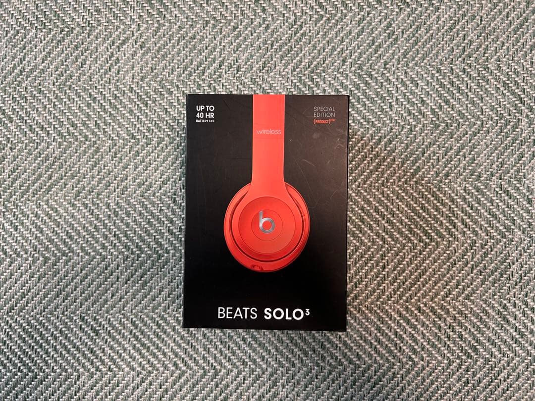 Beats Solo3 Wireless レッド