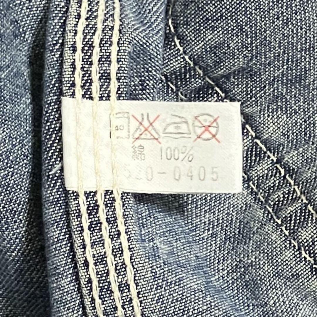 日本製 Lee デニムカバーオール 91-J 0412 ハウスタグ/Mサイズ