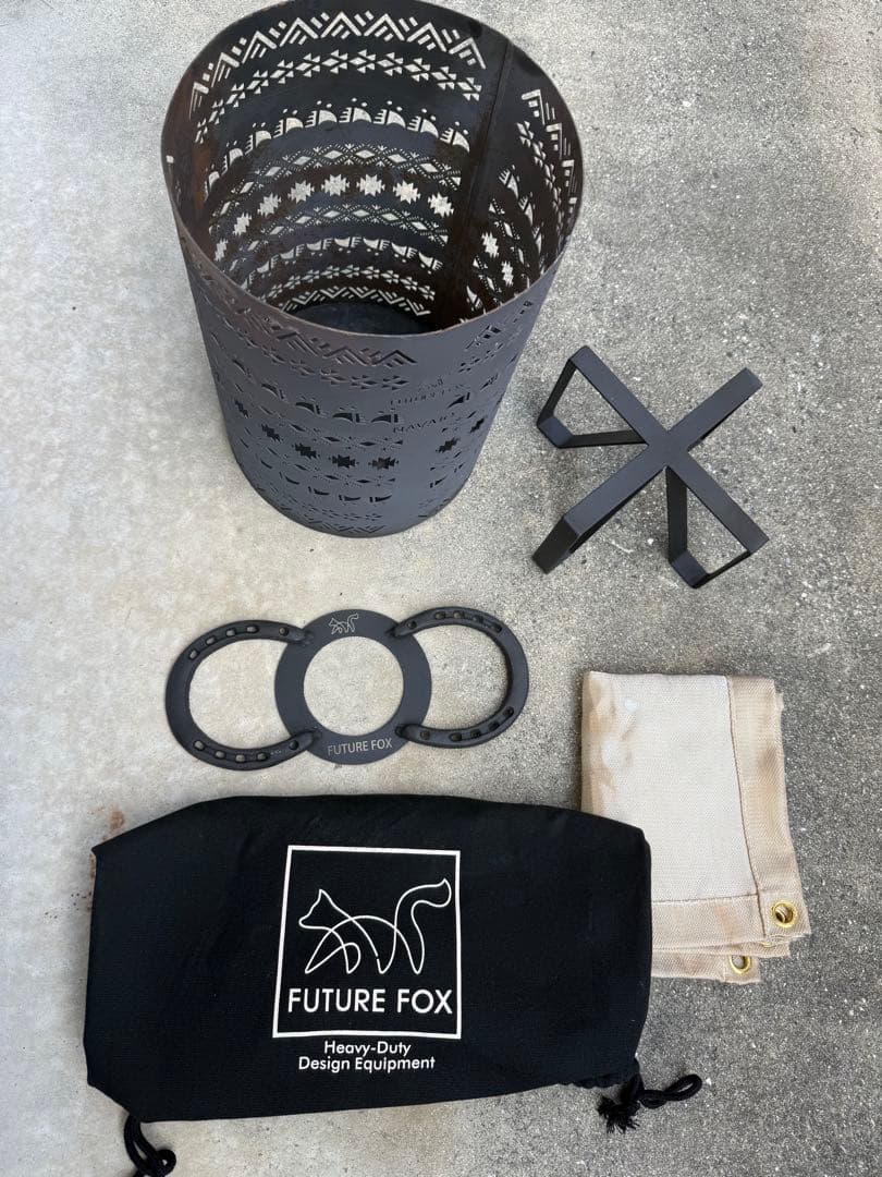 FUTURE FOX 焚き火台 ナバホ柄 おまけ