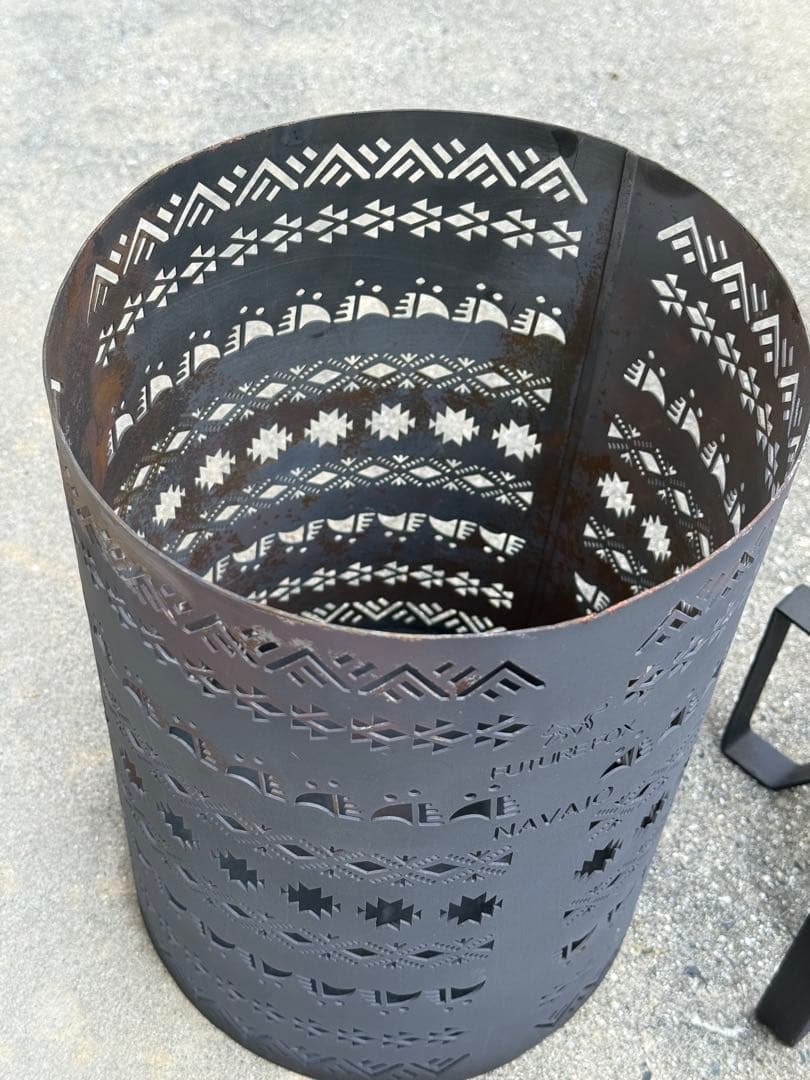 FUTURE FOX 焚き火台 ナバホ柄 おまけ