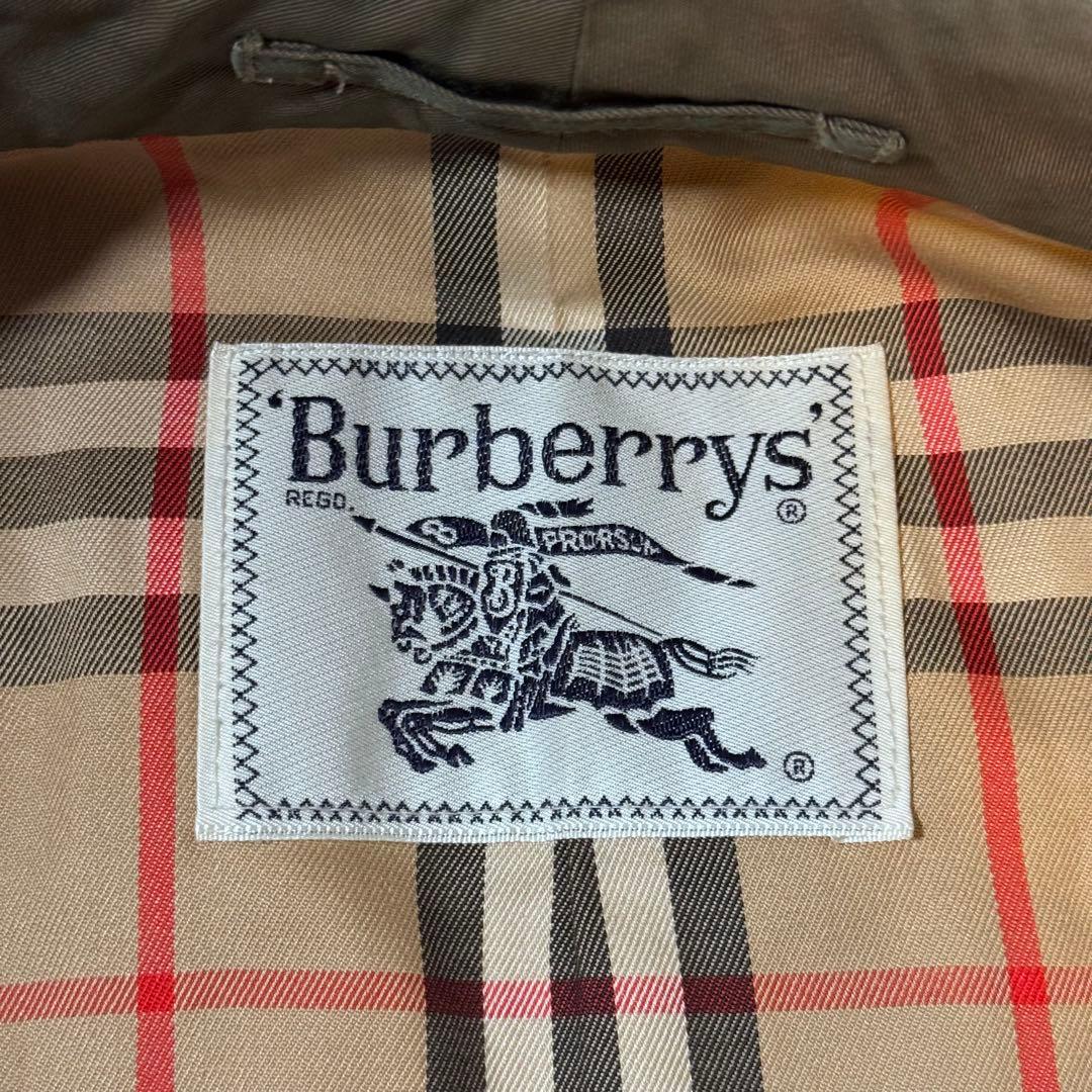 白タグ✨ 希少 Burberrys バーバリー トレンチコート 玉虫色 ベルト