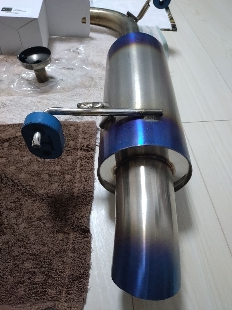 アコードCL7 J'S RACING R304 SUS エキゾーストデュアル