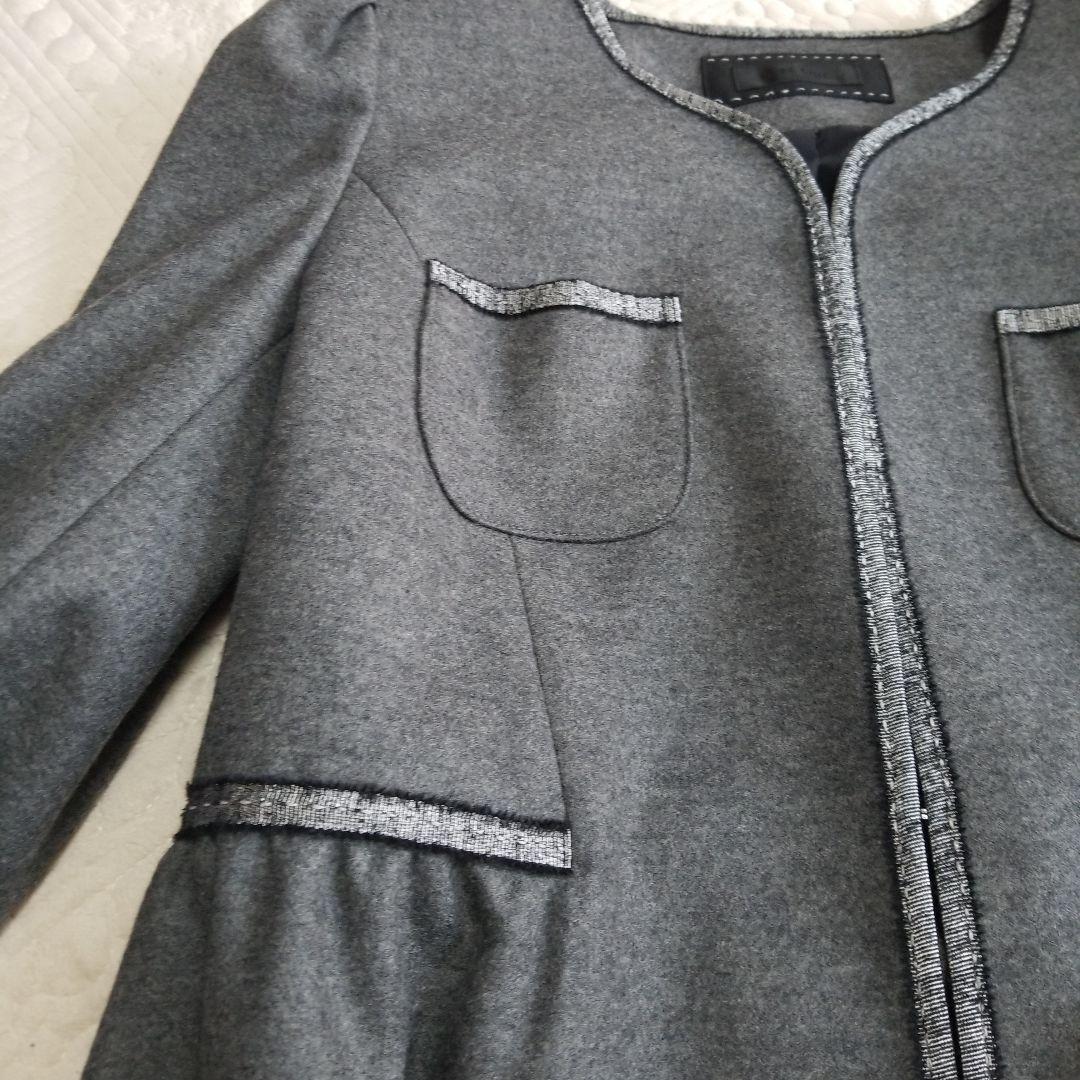 まかろん　新品未使用　TO BE CHIC ノーカラージャケット