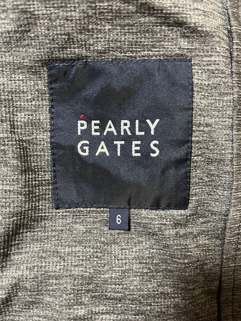 新品 パーリーゲイツ PG89ロゴ セットアップ 上下セット サイズ 6