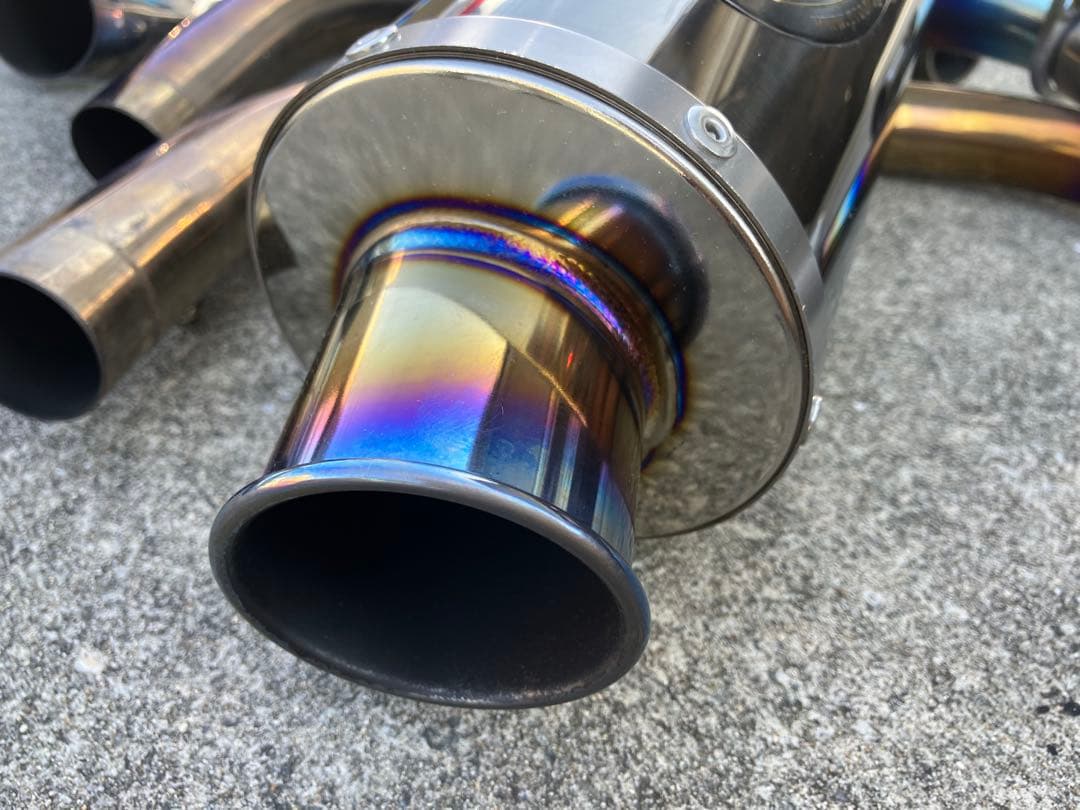 ZRX400 PRO Drag マフラーセット　画像優先‼️ チタン　ステンレス