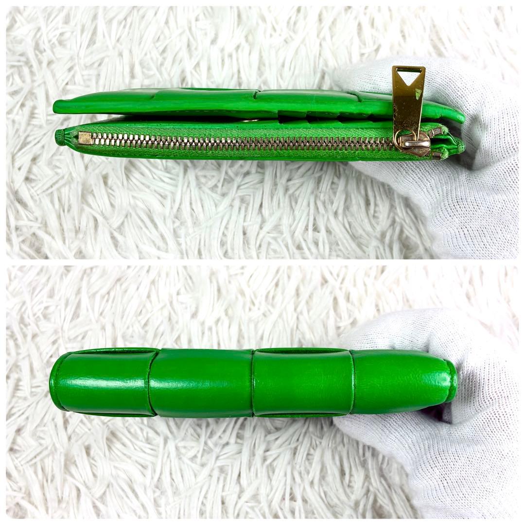 【ボッテガ ✨】カセット マキシイントレチャート コンパクトウォレット 折り財布