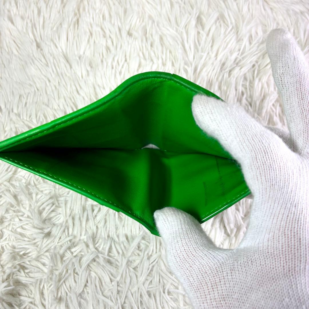 【ボッテガ ✨】カセット マキシイントレチャート コンパクトウォレット 折り財布