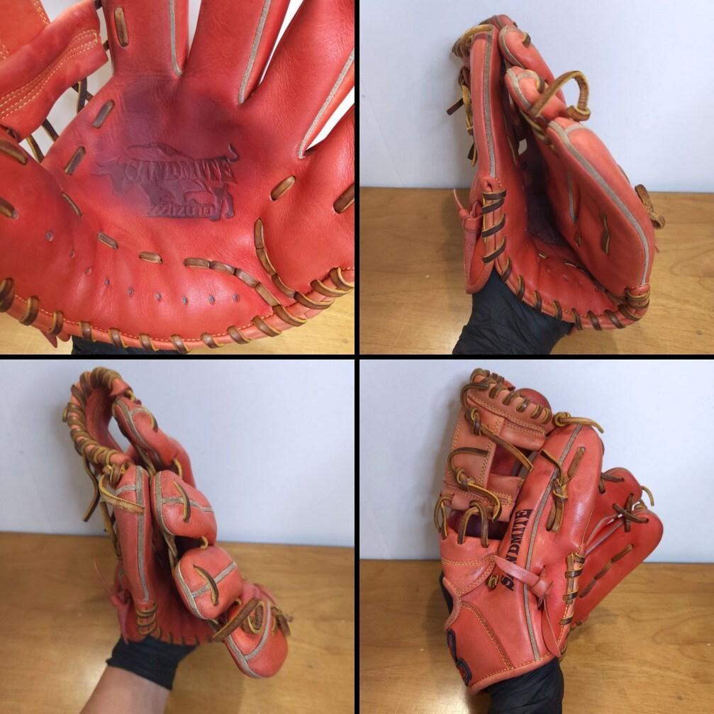 ミズノ サンドメイト 限定モデル 人気レッドラベル 内野用 軟式グローブ