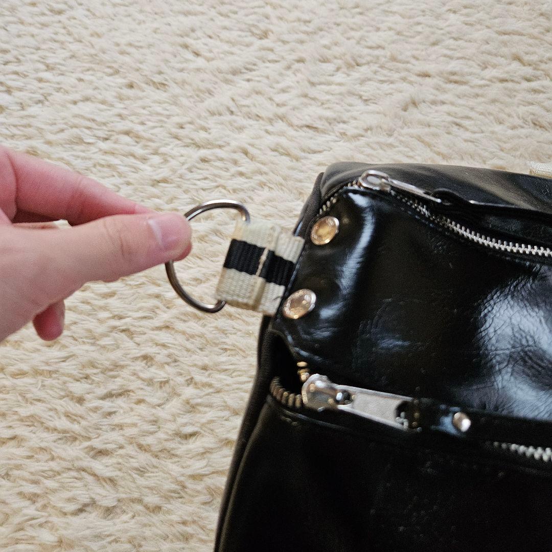 【古着】FRED PERRY　バレルバッグ　ボストンバッグ