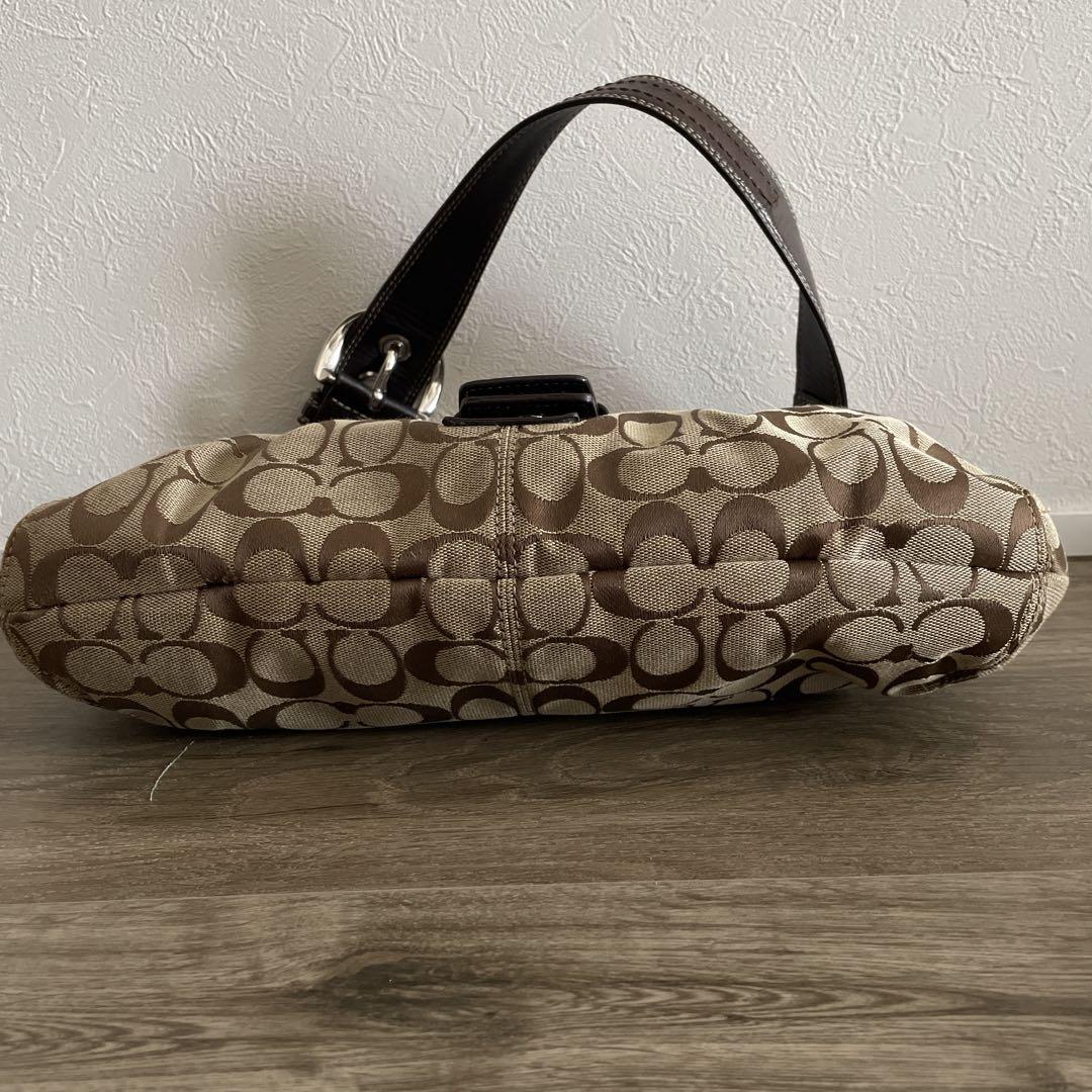 【COACH】ショルダーバッグ SOHO ソーホー シグネチャー　y2k