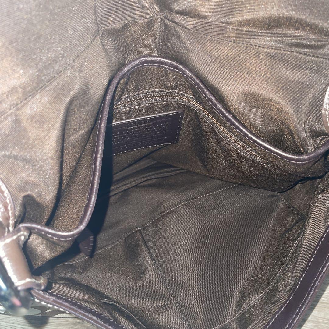 【COACH】ショルダーバッグ SOHO ソーホー シグネチャー　y2k