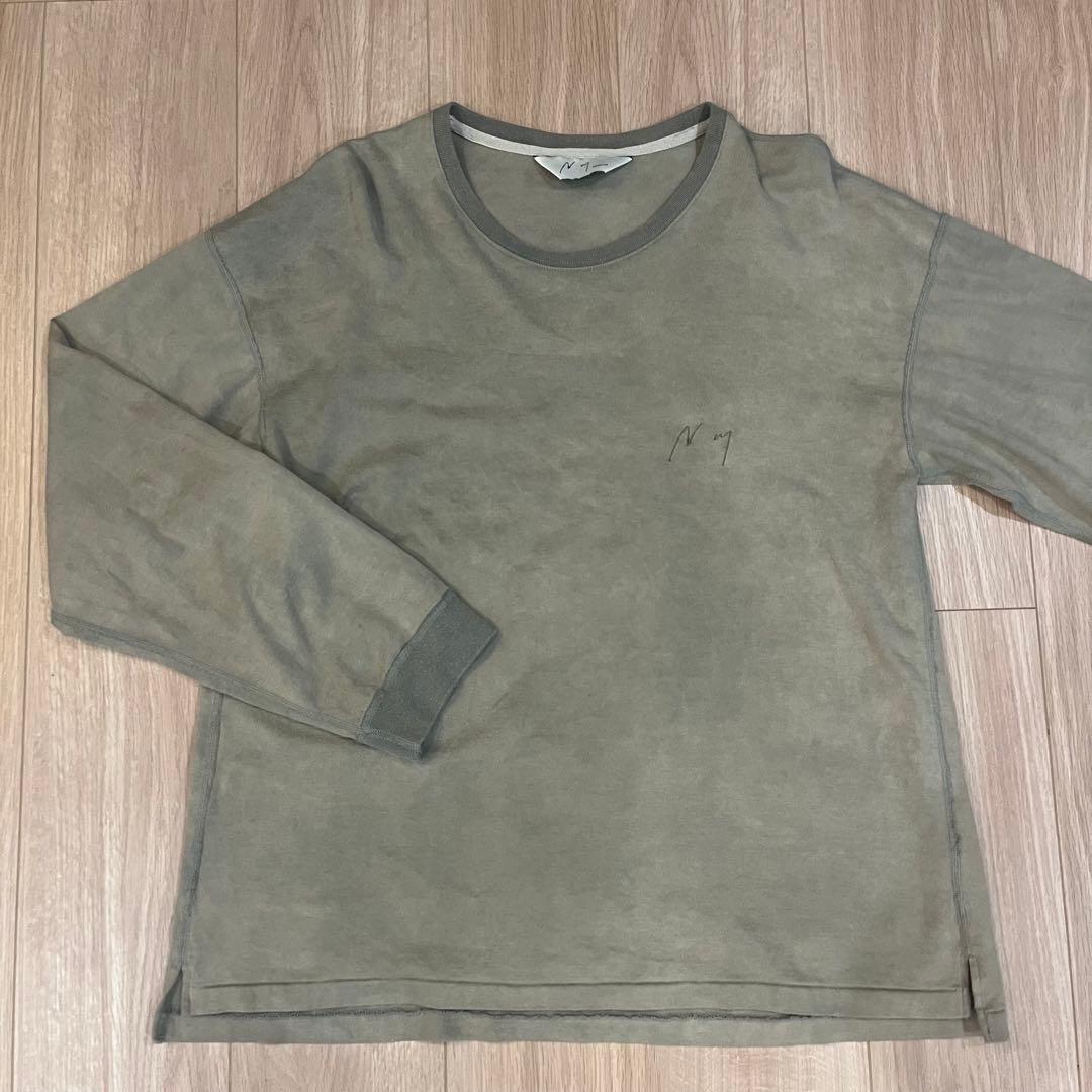 トップス ANCELLM UNEVENNESS type-U LS T-SHIRT