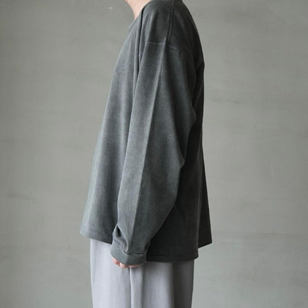 トップス ANCELLM UNEVENNESS type-U LS T-SHIRT