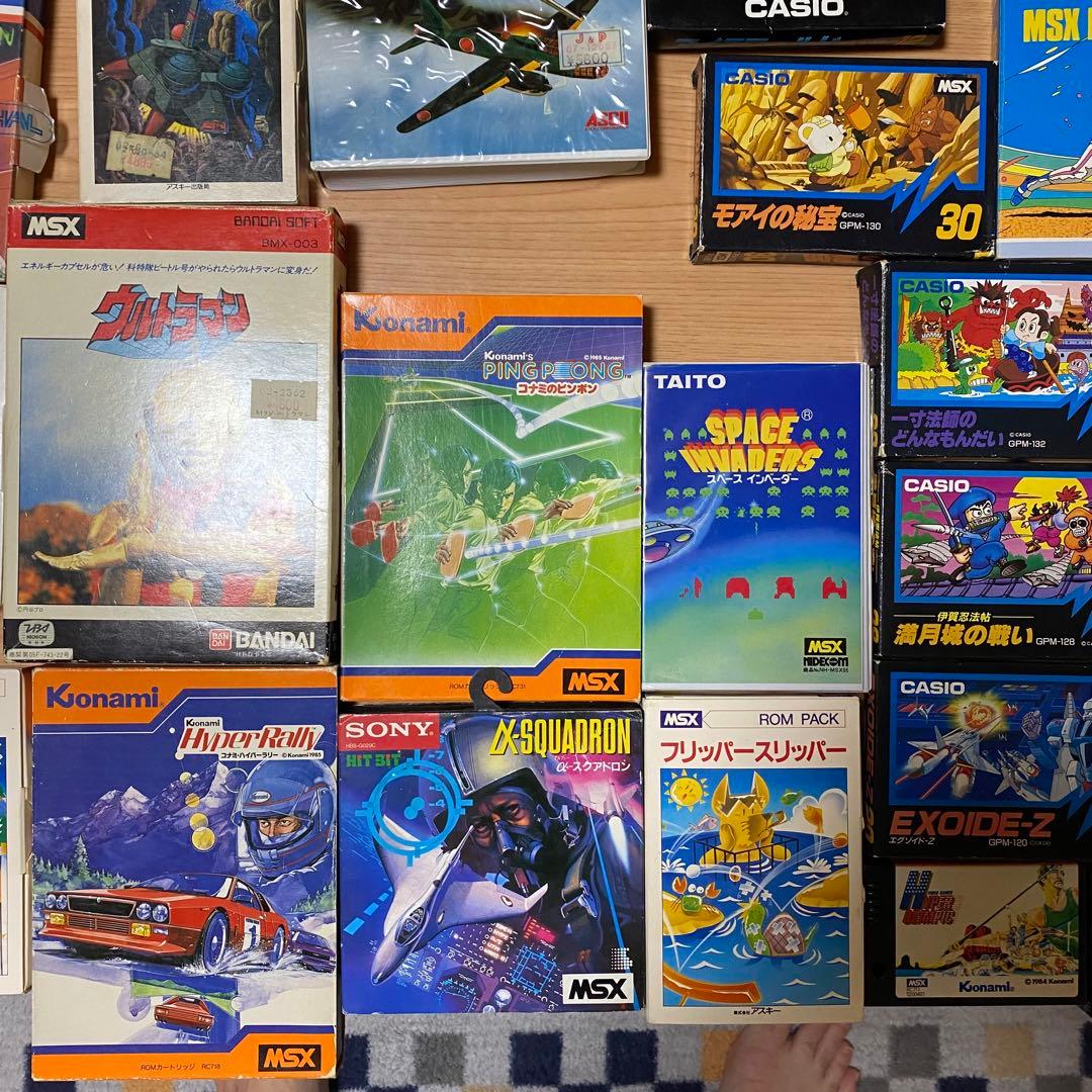 MSX 本体 ソフト　37本　セット売り
