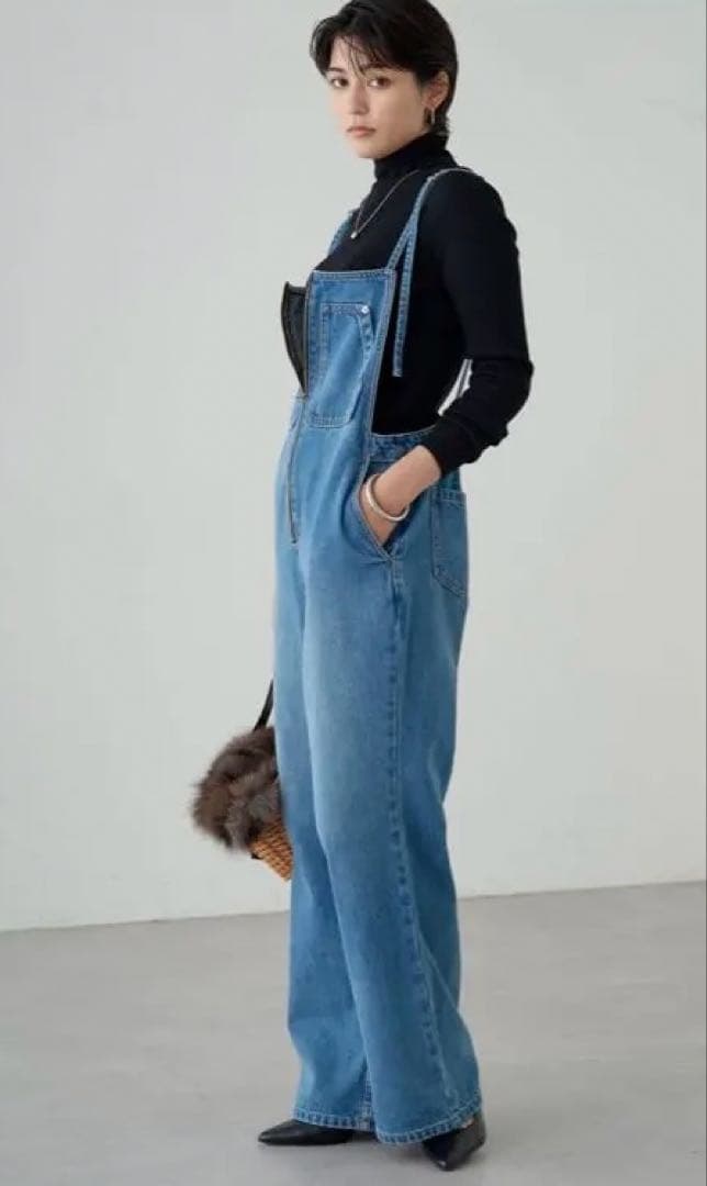 ガリャルダガランテ　ラウンジドレス　デニムオールインワン