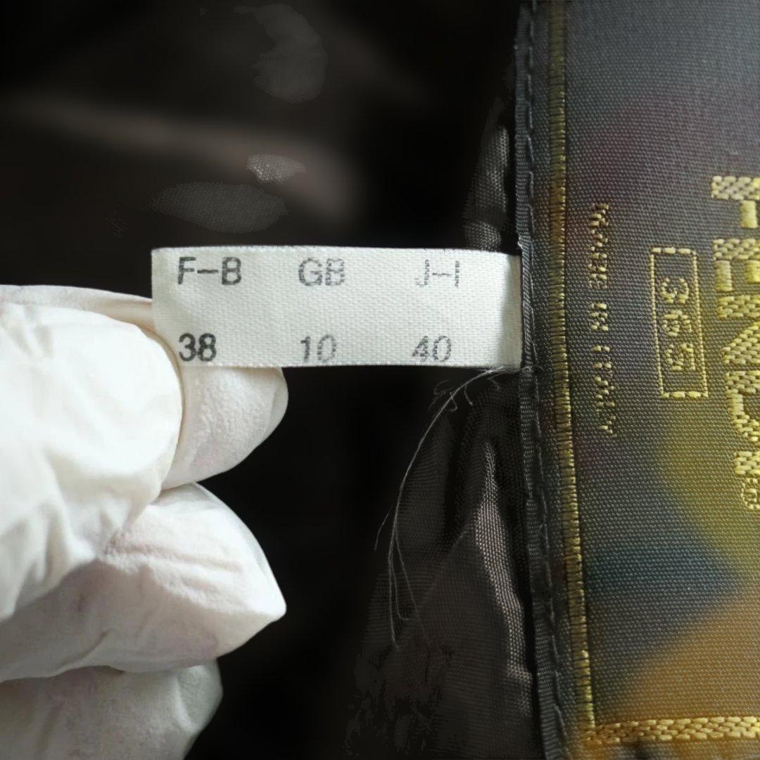 フェンディ FENDI 365 ベルベット　ブレザー テーラードジャケット　40