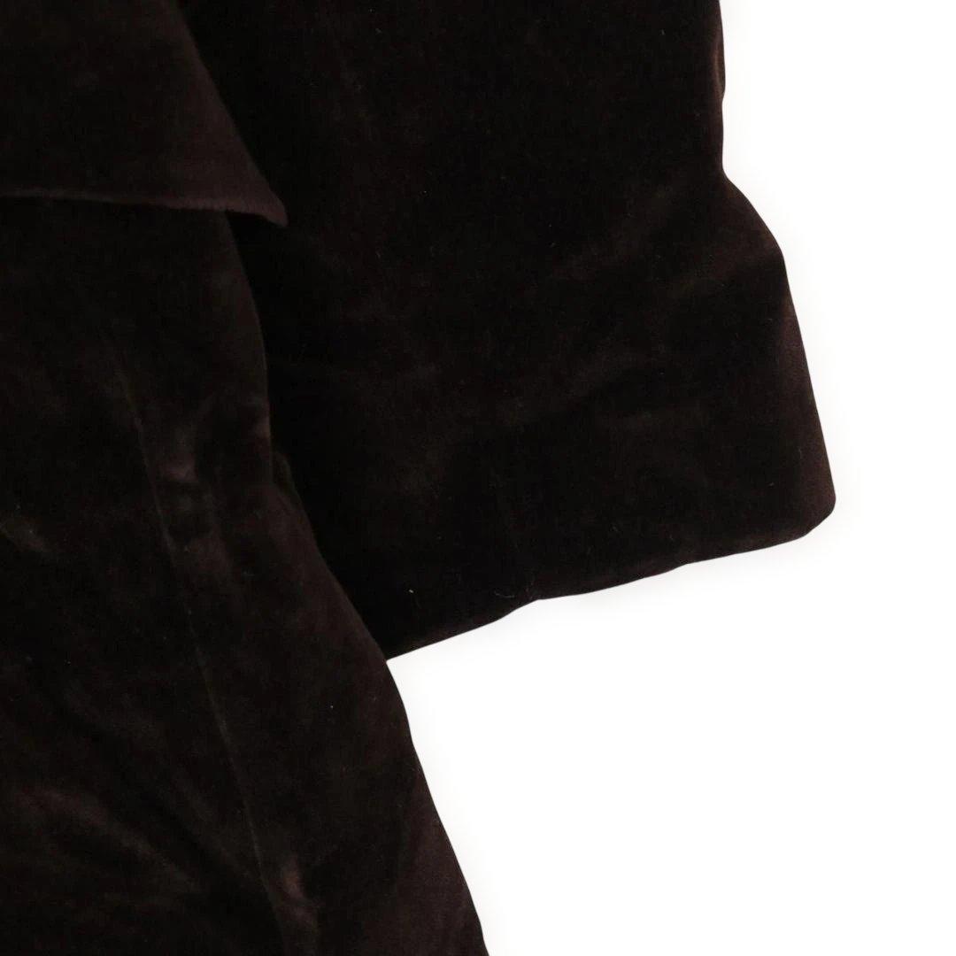フェンディ FENDI 365 ベルベット　ブレザー テーラードジャケット　40
