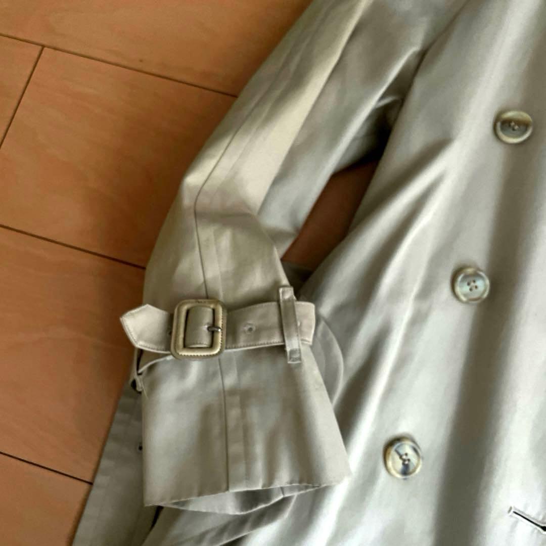 【白タグ】Burberrys/トレンチ　コート　ノバチェック　ベルト付　Sサイズ