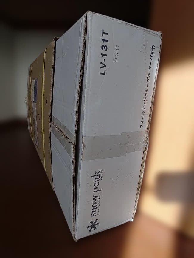 スノーピーク オーバル竹 テーブル LV-131T 廃番 未使用