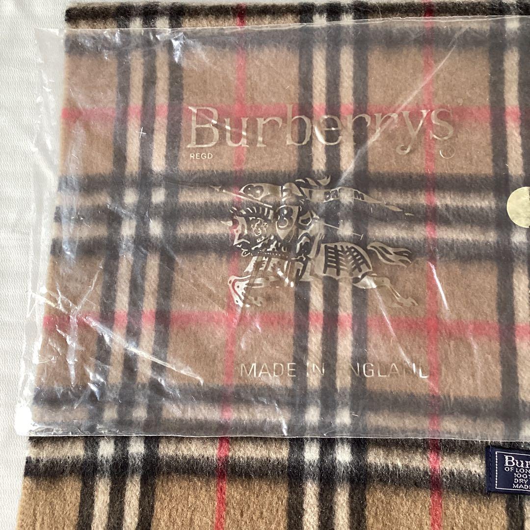 バーバリー　カシミヤマフラー