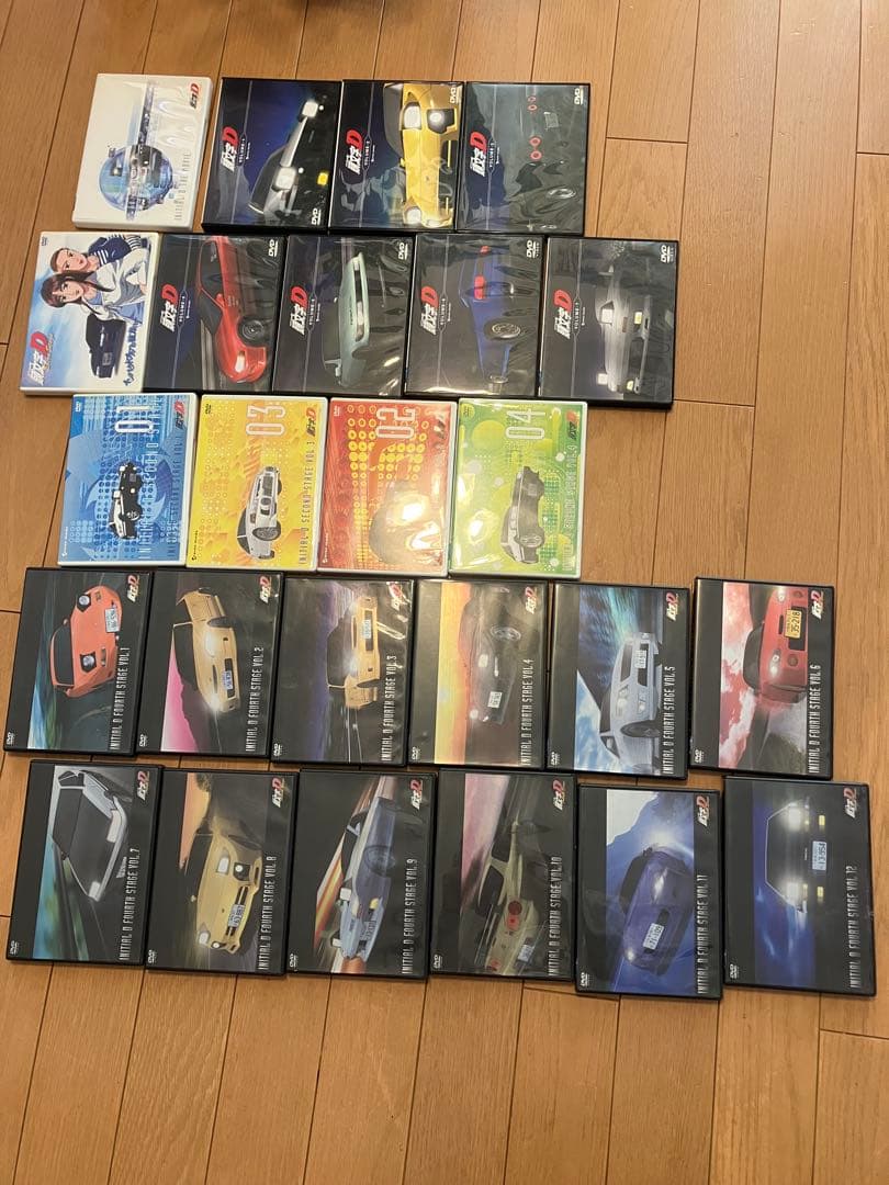 イニシャルD DVD 25 枚