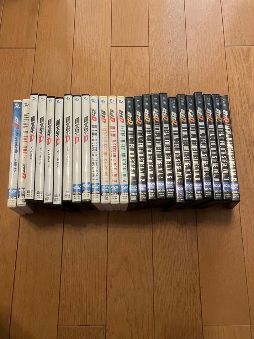 イニシャルD DVD 25 枚