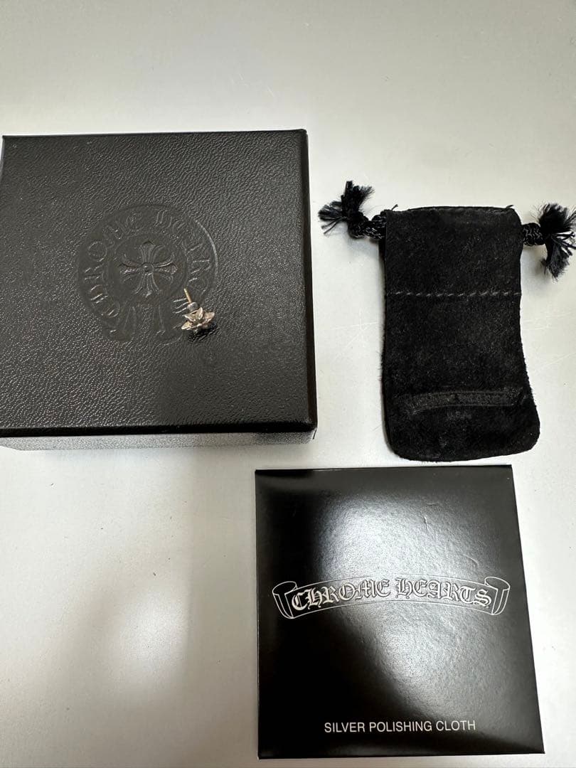 正規品　クロムハーツ　ピアス　スター　星