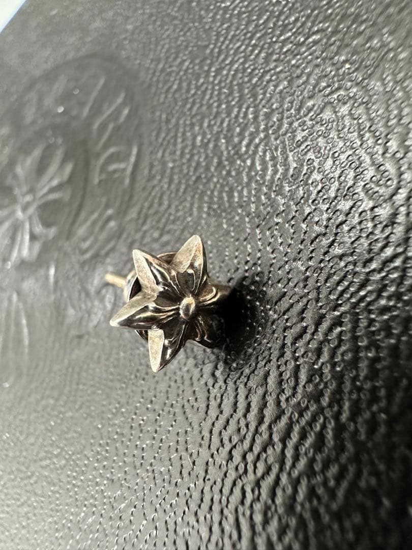 正規品　クロムハーツ　ピアス　スター　星