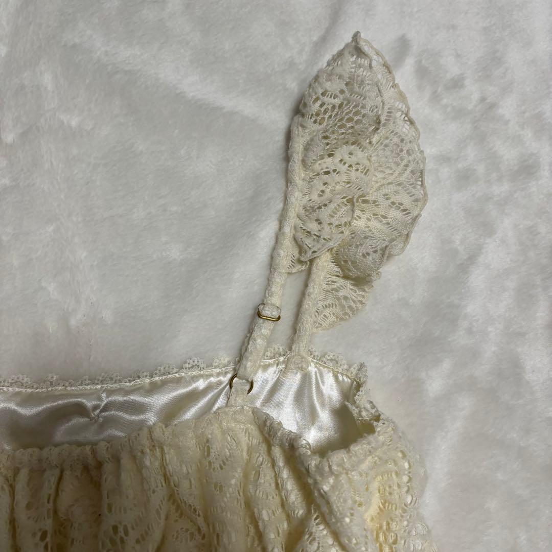 LIZ LISA リズリサ　キャミワンピース　ビックリボン　金ボタン　y2k