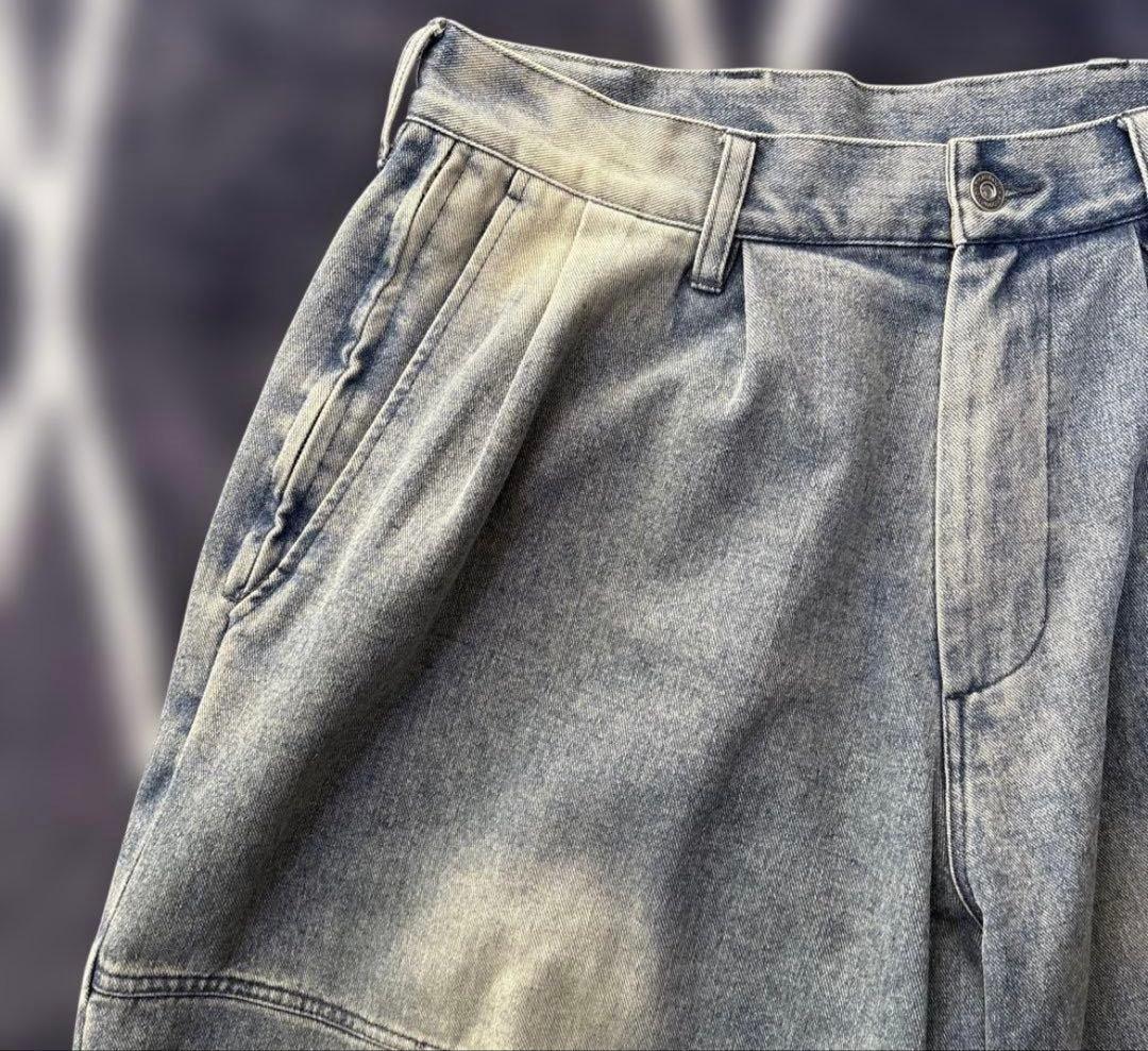 パンツ TIGHTBOOTH 25FW DENIM BALLOON PANTS XL