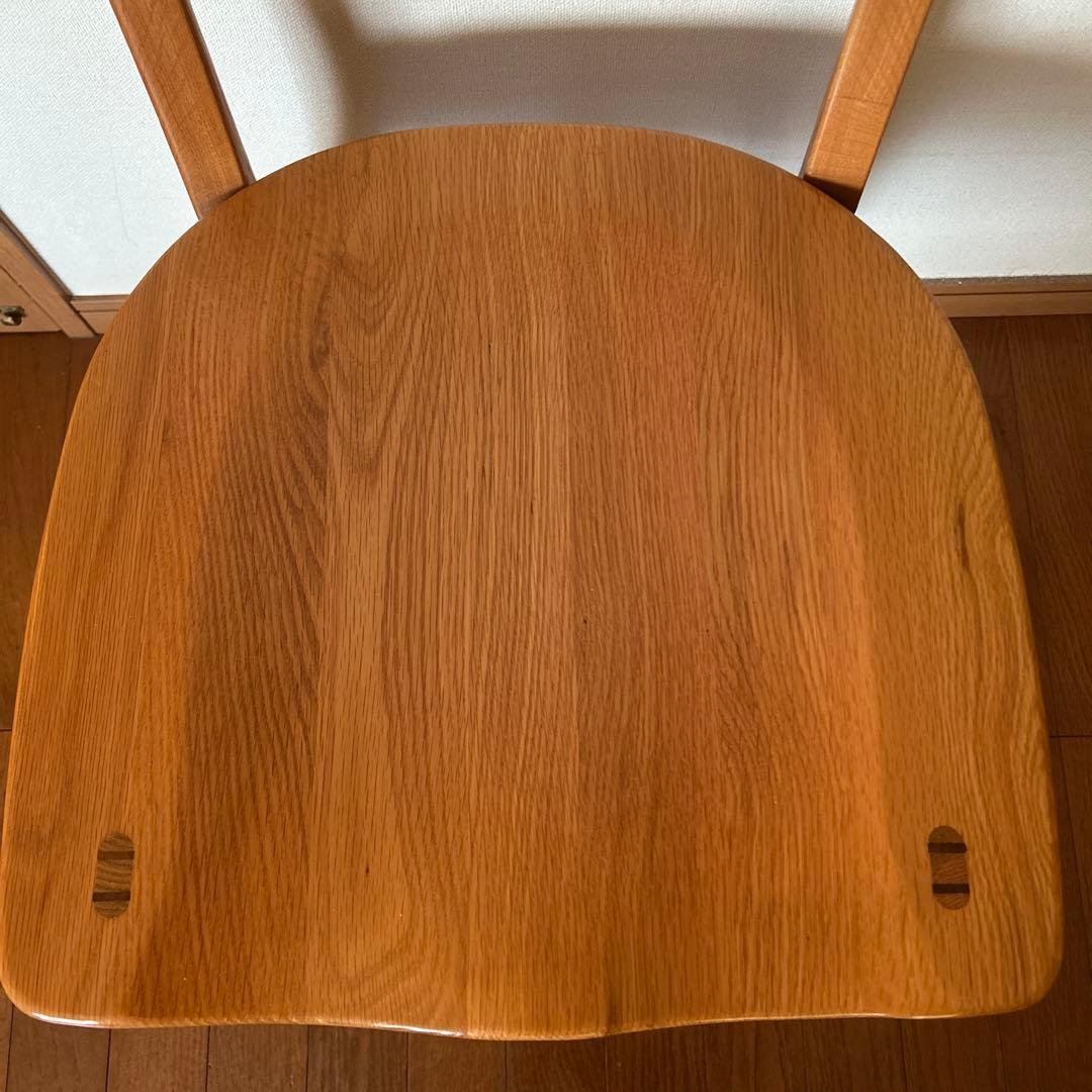 大塚家具　フィル天然木ダイニングチェア② 1脚