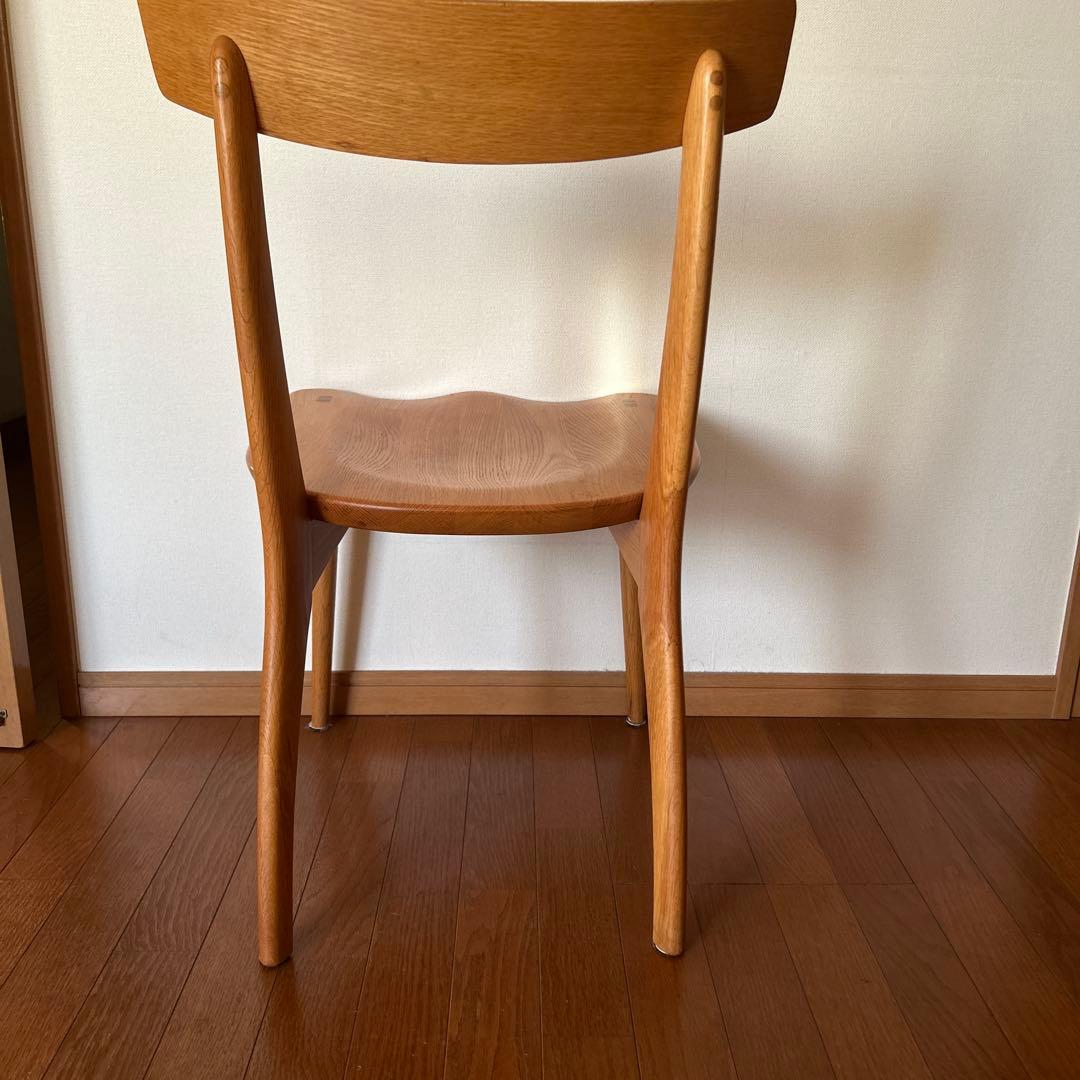 大塚家具　フィル天然木ダイニングチェア② 1脚