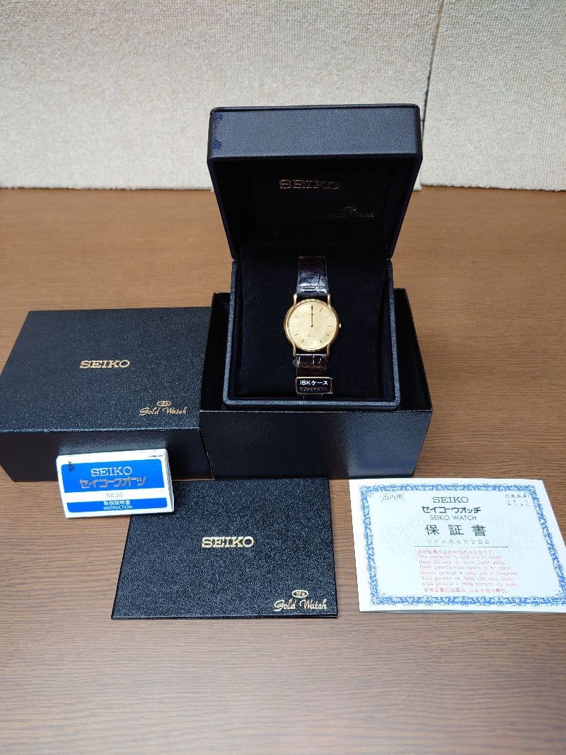 SEIKO ドルチェ　K18 5E30 6A30