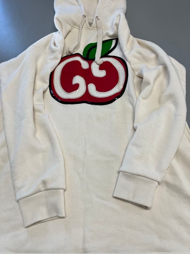 最終値下⭐︎美品　Gucci りんご　パーカー　ワンピース サイズS