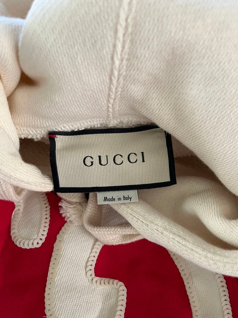 最終値下⭐︎美品　Gucci りんご　パーカー　ワンピース サイズS