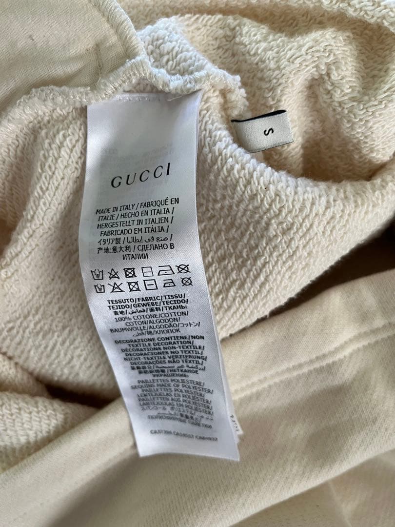 最終値下⭐︎美品　Gucci りんご　パーカー　ワンピース サイズS