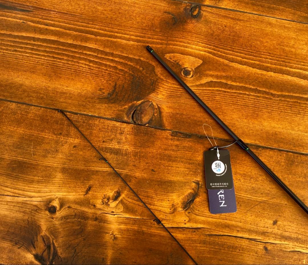 スピニングロッド　S662L バスロッド　バス釣り　トラウト　ウッドグリップ