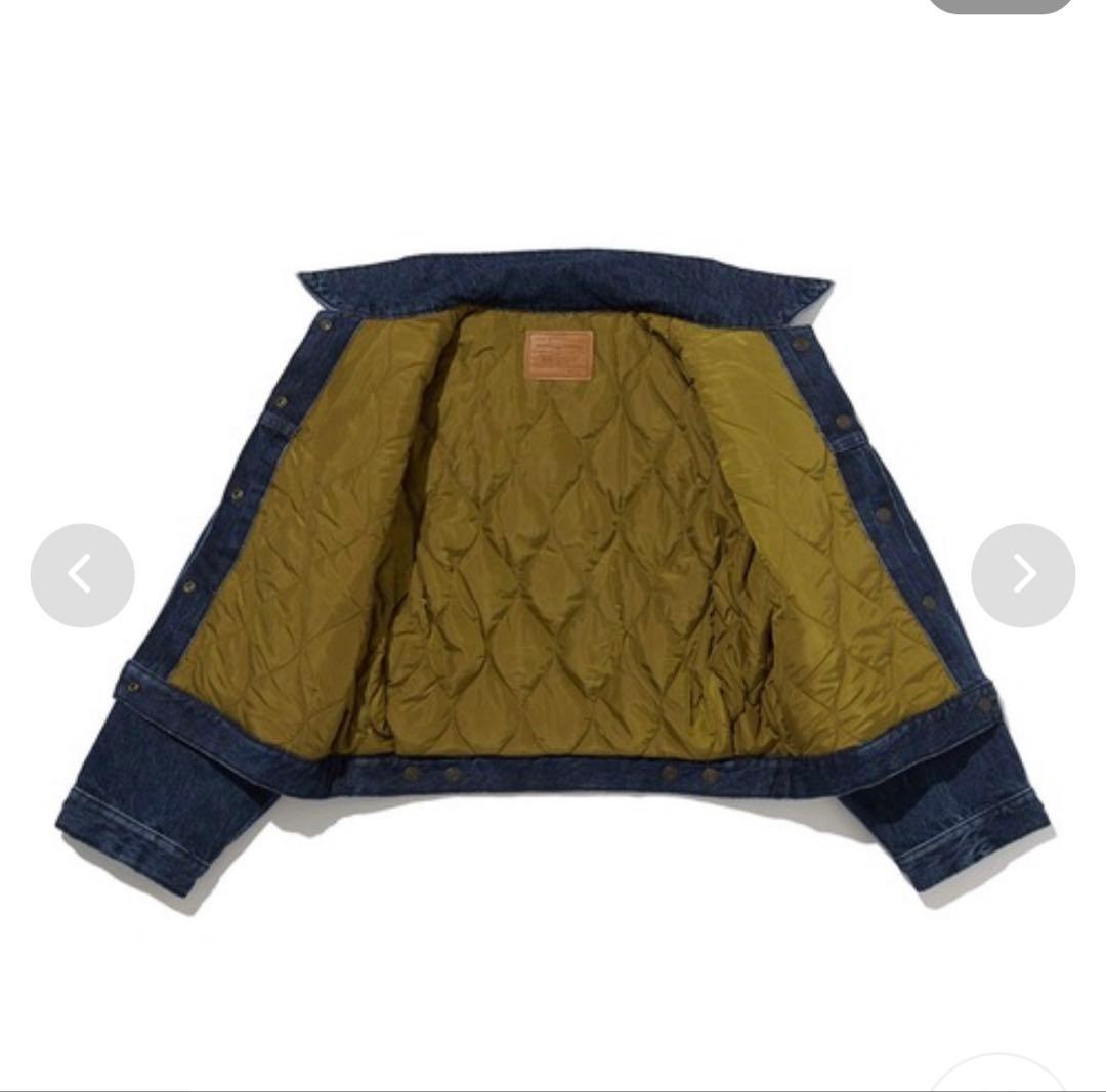 Levi's/リーバイス リバーシブルクロップド デニムジャケット