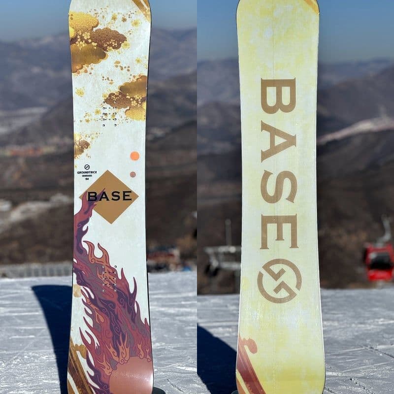 GTスノーボード BASE ハイブリッドキャンバー 154cm