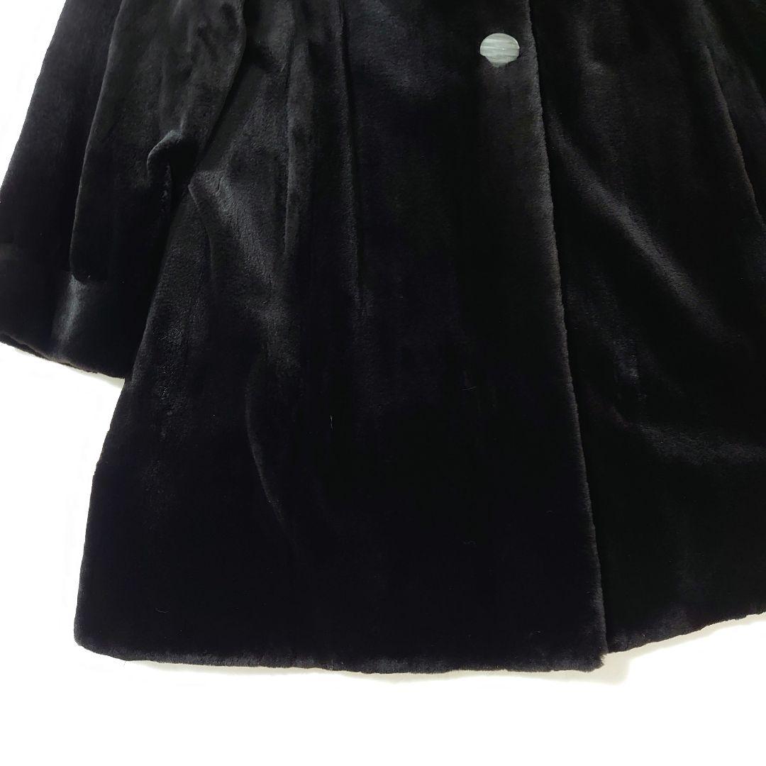 CRESCE MOONBAT リアルファーコート 毛皮コート ムーンバット