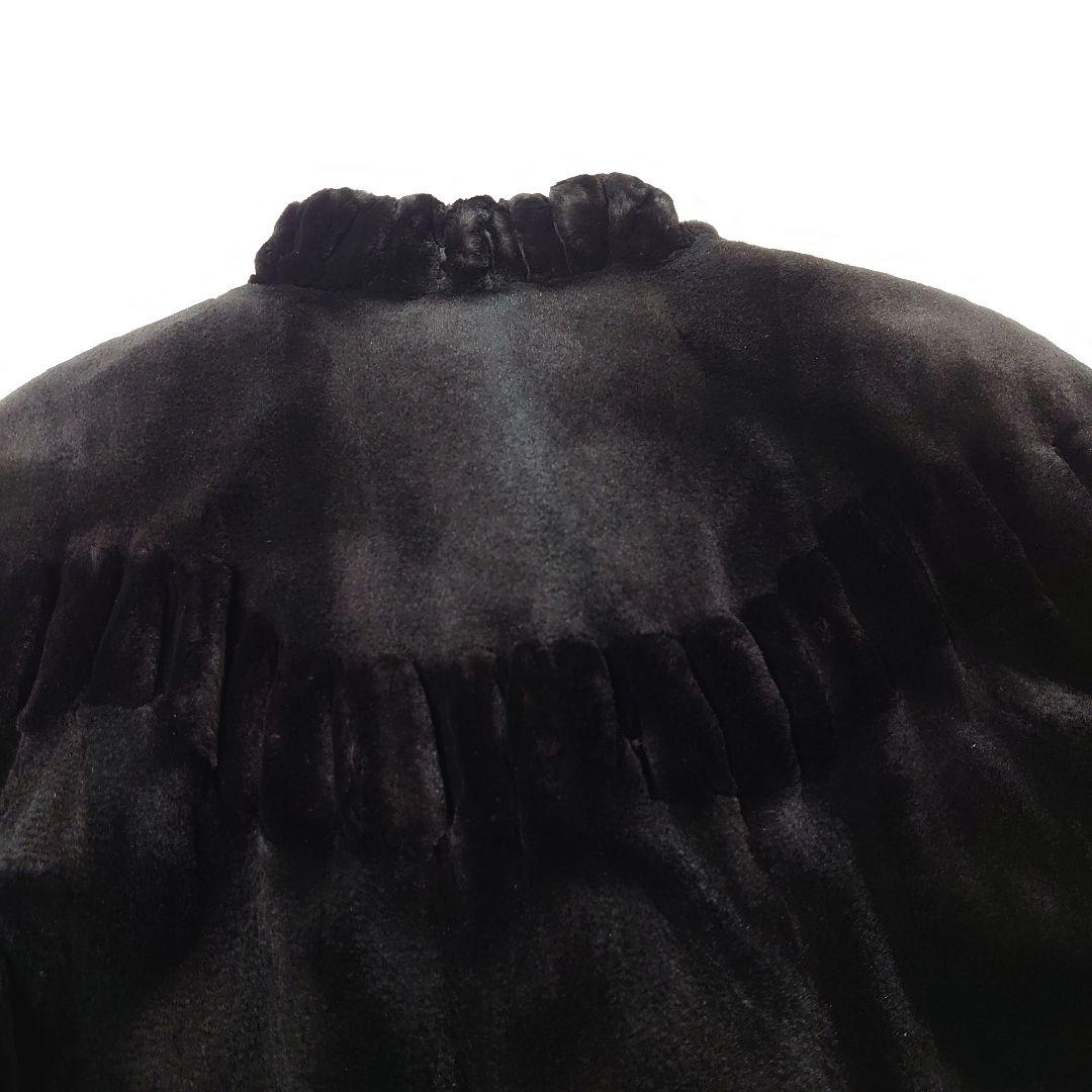 CRESCE MOONBAT リアルファーコート 毛皮コート ムーンバット