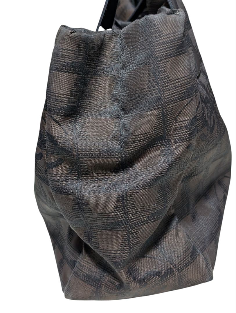 シャネル CHANEL ニュートラベル ナイロン トートバッグ ココマーク総柄