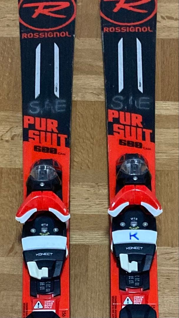 ROSSIGNOL PUR SUIT 600 スキー板 156cm