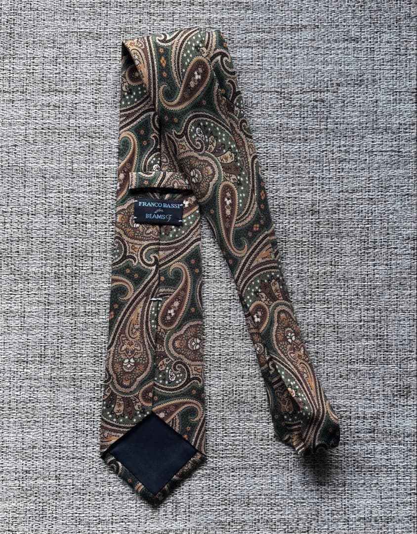 FRANCO BASSI × BEAMS F ネクタイ