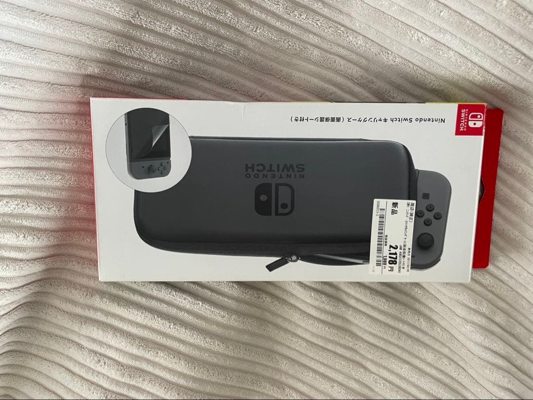 Nintendo Switch 青/赤 本体 + 付属品 +純正ケース