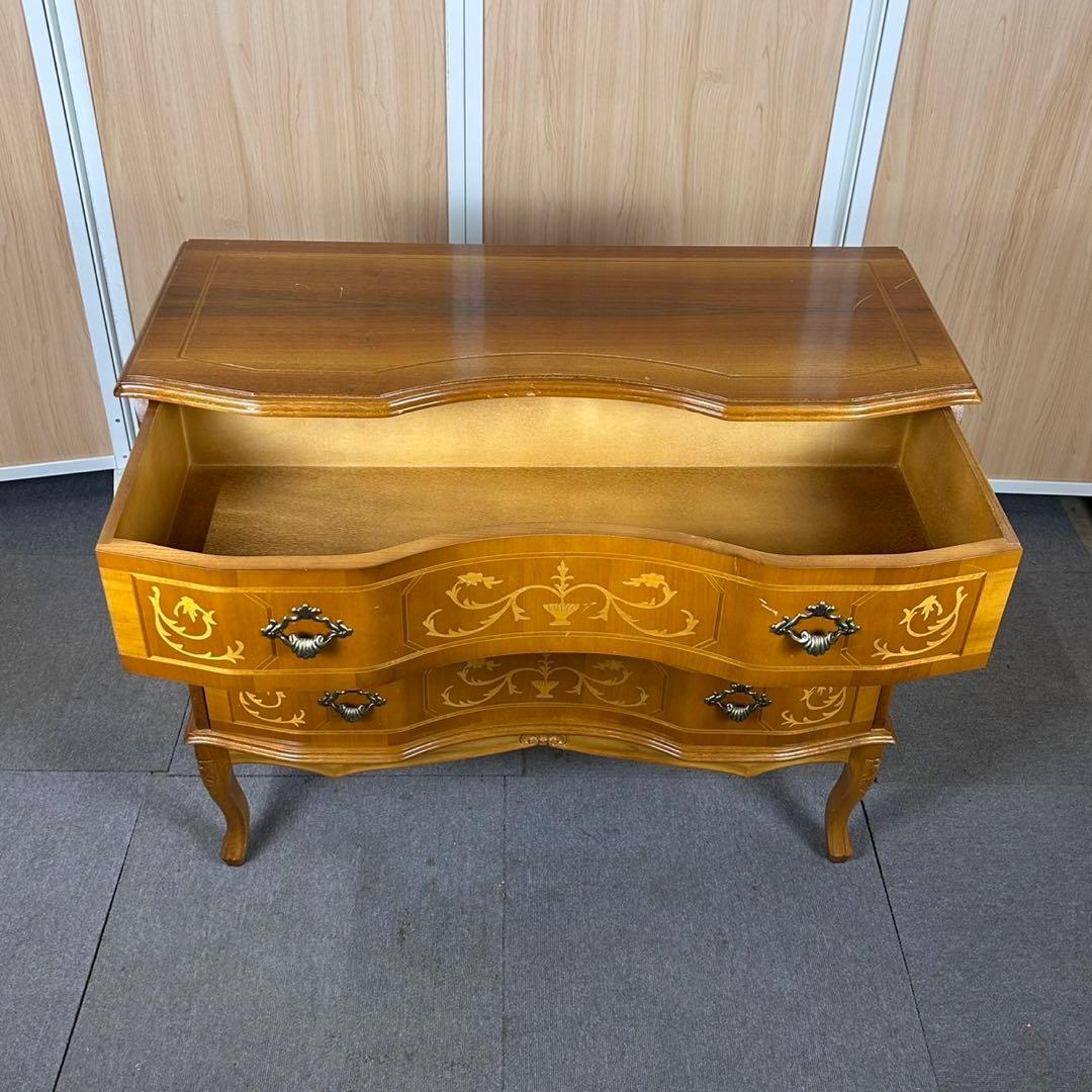 【送料込】アンティーク家具　猫足　輸入家具　インテリア　チェスト