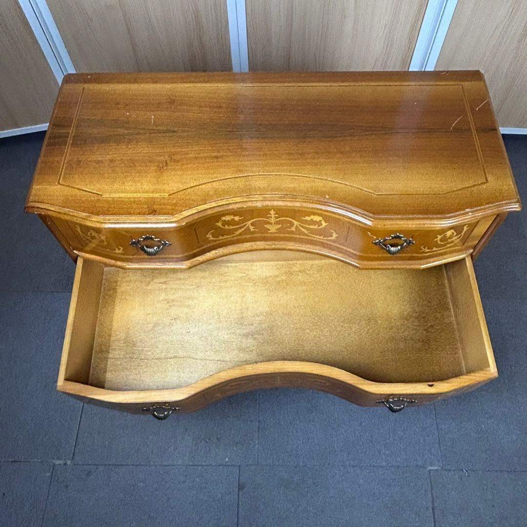 【送料込】アンティーク家具　猫足　輸入家具　インテリア　チェスト